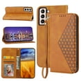 thumbnail image 1 of Feishell Compatible with Samsung Galaxy S23 Plus Slim Wallet Case with ID Credit Card Slots & Wrist Strap,Shockproof PU Leather Magnetic Closure Folio Flip Kickstand Protective Phone Cover,Yellow, 1 of 9