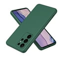 thumbnail image 1 of Feishell Compatible with Samsung Galaxy S24 Ultra Liquid Silicone Case with Microfiber Cloth Lining Cushion Shockproof Lightweight Ultra Thin Soft Flexible Rubber Anti-Scratch Phone Case,Darkgreen, 1 of 8