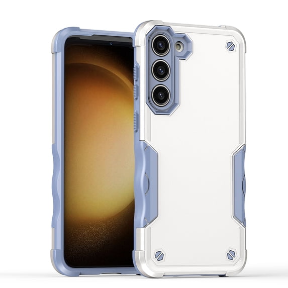 Feishell Compatible with Samsung Galaxy S25 Plus Case, Armor Heavy Duty Shockproof Drop Protective Dustproof Full Body Rugged 3-Layer Military Tough Durable Cover for Samsung Galaxy S25 Plus,
White