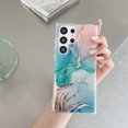 thumbnail image 1 of Feishell Compatible with Samsung Galaxy S25 Ultra Marble Pattern Phone Case,Stylish Cute Pattern Shockproof Lightweight TPU Bumper PC Back Slim Protective Case for Girls Women,A, 1 of 8