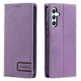 thumbnail image 1 of Feishell Compatible with Samsung Galaxy S25 Wallet Case, Business Classic PU Leather Flip Folio Case with Card Holders RFID Blocking Kickstand [Shockproof TPU Inner Shell] Phone Cover,Purple, 1 of 11