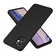 thumbnail image 1 of Feishell Compatible with iPhone 11 Liquid Silicone Case with Microfiber Cloth Lining Cushion Shockproof Lightweight Ultra Thin Soft Flexible Rubber Anti-Scratch Phone Case,Black, 1 of 8