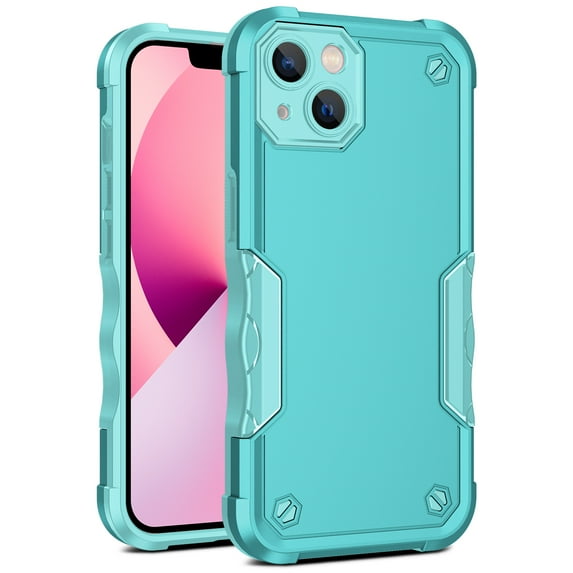 Feishell Compatible with iPhone 12 Mini Case, Armor Heavy Duty Shockproof Drop Protective Dustproof Full Body Rugged 3-Layer Military Tough Durable Cover for iPhone 12 Mini,
Mint