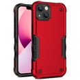thumbnail image 1 of Feishell Compatible with iPhone 14 Case, Heavy Duty Shockproof Drop Protective Dustproof Full Body Rugged 3-Layer Military Tough Durable Cover for iPhone 14, Red, 1 of 7