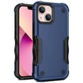thumbnail image 1 of Feishell Compatible with iPhone 14 Plus Case, Heavy Duty Shockproof Drop Protective Dustproof Full Body Rugged 3-Layer Military Tough Durable Cover for iPhone 14 Plus, Blue, 1 of 7