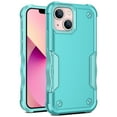 thumbnail image 1 of Feishell Compatible with iPhone 14 Plus Case, Heavy Duty Shockproof Drop Protective Dustproof Full Body Rugged 3-Layer Military Tough Durable Cover for iPhone 14 Plus, Mint, 1 of 7