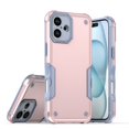 thumbnail image 1 of Feishell Compatible with iPhone 16 Plus Case, Armor Heavy Duty Shockproof Drop Protective Dustproof Full Body Rugged 3-Layer Military Tough Durable Cover for iPhone 16 Plus,
Rosegold, 1 of 7