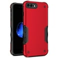 thumbnail image 1 of Feishell Compatible with iPhone 7 Plus/ 8 Plus Case, Armor Heavy Duty Shockproof Drop Protective Dustproof Full Body Rugged 3-Layer Military Tough Durable Cover for iPhone 7 Plus/ 8 Plus,
Red, 1 of 7