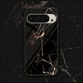 thumbnail image 1 of Feishell Creative Marble Pattern Tempered Glass Phone Case for Google Pixel 9 / 9 Pro, for Women Men, Shockproof Anti-Scratch Ultra Thin Lightweight Protective Case for Google Pixel 9 / 9 Pro,F, 1 of 15
