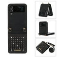 thumbnail image 1 of Feishell Crossbody Wallet Women Case for Samsung Z Flip4,[RFID Blocking] Credit Card Holder Phone Case with Strap,PU Leather Purse with Lanyard Bling Flip Cover for Samsung Galaxy Z Flip4, Black, 1 of 10