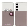 thumbnail image 1 of Feishell Cute Animal Pattern Wallet Phone Case for Samsung Galaxy S23 Plus,Color Matching PU Leather Shockproof Magnetic Flip Stand Credit Card Slots Slim Phone Case with Wrist Strap, Gray, 1 of 8