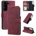thumbnail image 1 of Feishell Fit for Samsung Galaxy S23 6.1 inch Flip Wallet Case with RFID Blocking Credit Card Slots & Kickstand,Durable PU Leather Magnetic Clasp Folio Shockproof Slim Phone Case,Red, 1 of 17