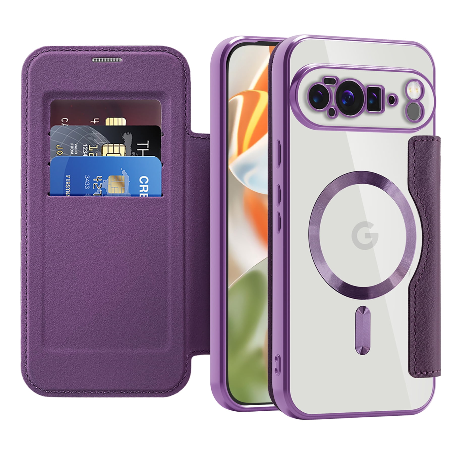 Feishell Flip Case for Google Pixel 10 / 10 Pro with Camera Lens ...
