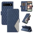 thumbnail image 1 of Feishell Flip Wallet Case for Google Pixel 6a (6.1 inch),Premium PU Leather Full Protection Magnetic Clasp Folio Flip Kickstand ID Credit Card Slots Shock Absorption Wallet Phone Case,Blue, 1 of 11