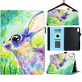 thumbnail image 1 of Feishell Folio Case for iPad 10th Gen 10.9" 2022,Pattern PU Leather Multi Angle Viewing Stand Slim Fit Smart Cover with Card Slots,Auto Sleep / Wake Shockproof Protective Case,A, 1 of 10