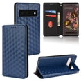 thumbnail image 1 of Feishell for Google Pixel 6 (6.4 inch) Wallet Case,Luxury PU Leather Wallet Protective Cover with ID Credit Card Cash Holder Magnetic Closure Flip Kickstand Shockproof Phone Case,Blue, 1 of 7