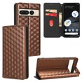 thumbnail image 1 of Feishell for Google Pixel 7 Pro (6.7 inch) Wallet Case,Luxury PU Leather Wallet Protective Cover with ID Credit Card Cash Holder Magnetic Closure Flip Kickstand Shockproof Phone Case,Brown, 1 of 8