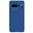 thumbnail image 1 of Feishell for Google Pixel 8 Case with Slide Camera Lens Protection Cover, Armor TPU Bumper Tough PC Cover, Shockproof Protective Classic Texture Non-Slip Slim Phone Case,Blue, 1 of 13