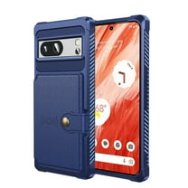 Feishell for Google Pixel 8 Wallet Case, with ID&Credit Card Holder Slots Pockets Wallet Back Cover Stand Flip Folio Leather Magnetic Absorption Cover For  Google Pixel 8,
Darkblue