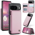 thumbnail image 1 of Feishell for Google Pixel 9 Pro XL Case with Card Holder, Wallet Case for Women Men with RFID Blocking, Durable PU Leather Kickstand Magnetic Clasp Shockproof Phone Case,Pink, 1 of 9