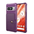 thumbnail image 1 of Feishell for Google Pixel 9 Pro XL Wallet Case, with ID&Credit Card Holder Slots Pockets Wallet Back Cover Stand Flip Folio Leather Magnetic Absorption Cover For  Google Pixel 9 Pro XL,
Purple, 1 of 7