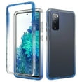 thumbnail image 1 of Feishell Gradient Clear Case for Samsung Galaxy S20 FE,Dual Layer Hybrid 2-In-1 PC + TPU Transparent Anti-Scratch Shockproof Lightweight Slim Phone Case for Samsung Galaxy S20 FE,Blue, 1 of 6
