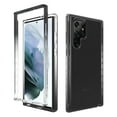 thumbnail image 1 of Feishell Gradient Clear Case for Samsung Galaxy S25 Ultra,Dual Layer Hybrid 2-In-1 PC + TPU Transparent Anti-Scratch Shockproof Lightweight Slim Anti-Yellowing Case for Samsung Galaxy S25 Ultra,Black, 1 of 1
