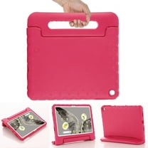 Feishell Kids-Friendly Case for Google Pixel Tablet 2023,Shockproof EVA Foam Cover Portable Handle Stand Child Proof Rugged Protective Case Cover,Rose