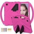 thumbnail image 1 of Feishell Kids-Friendly Case for Samsung Galaxy Tab A8 10.5 inch (Released 2022),with Portable Handle & Kickstand,Shockproof EVA Foam Anti-Scratch Child Protector Tablet Case Cover,Rose, 1 of 6