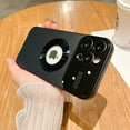 thumbnail image 1 of Feishell Magnetic Case for iPhone 13 with Tempered Glass Lens Protector, Support Wireless Charging MagSafe, Rugged PC Logo Hollow Shockproof Slim Cover for iPhone 13, Black, 1 of 7