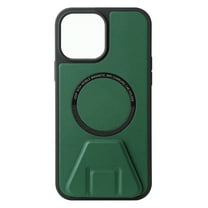 Feishell Magnetic Case for iPhone 14 Pro Max with Kickstand,Shockproof Luxury PU Leather Built in Magnets Circle for MagSafe Charger Lightweight Slim Fit Stand Phone Case Cover,Green