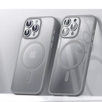 Feishell Magnetic for iPhone 16 Pro Max Case,[Compatible with MagSafe][Military Grade Drop Protection] Translucent Matte Shockproof Anti-Scratch Protective Phone Case for iPhone 16 Pro Max,Grey