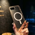thumbnail image 1 of Feishell Magnetic for iPhone 16e Case, for Women Girls, [Compatible with MagSafe] Clear Glitter Cover Slim Transparent Shockproof Bling Transparent Phone Case for iPhone 16e,Gold, 1 of 11