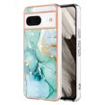 thumbnail image 1 of Feishell Marble Texture Design for Google Pixel 8 Case Support Wireless Charging Slim Glossy Shockproof Anti-Scratch Soft & Flexible Protective Phone Case for Women Girls,C, 1 of 6