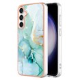 thumbnail image 1 of Feishell Marble Texture Design for Samsung Galaxy S23 FE Case Support Wireless Charging Slim Glossy Shockproof Anti-Scratch Soft & Flexible Protective Phone Case for Women Girls,C, 1 of 6