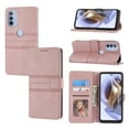 thumbnail image 1 of Feishell for Motorola Moto G Power (2022) 6.5 inch Case with Detachable Wrist Strap,Premium PU Leather Drop Protection Magnetic Clasp Flip Kickstand Credit Card Slots Wallet Phone Case,Pink, 1 of 9