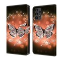 thumbnail image 1 of Feishell for Samsung Galaxy A13 4G Slim Wallet Case with Fashion Colorful Pattern Painted,Luxury PU Leather Magnetic Flip Stand Card Slots Pocket Phone Case,Crystal Butterfly, 1 of 8