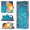 thumbnail image 1 of Feishell for Samsung Galaxy A14 5G (6.6 inch) Case,Fashion Painted Pattern PU Leather Shockproof Magnetic Clasp Flip Cover with Card Slots Kickstand Wallet Phone Case,M-Plum Flower, 1 of 8