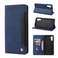thumbnail image 1 of Feishell for Samsung Galaxy A14 5G 6.6 inch Wallet Case,Shockproof Ultra Thin Premium PU Leather Magnetic Closure Card Slots Cash Pocket TPU Bumper Shock Absorbing Flip Kickstand Phone Cover,Blue, 1 of 9