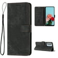 thumbnail image 1 of Feishell for Samsung Galaxy A23 5G Flip Wallet Phone Case,Durable PU Leather Flip Kickstand Shockproof TPU Inner Shell Magnetic Clasp Folio Card Pocket Phone Case with Wrist Strap,Black, 1 of 12