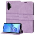 thumbnail image 1 of Feishell for Samsung Galaxy A32 5G Case with Detachable Wrist Strap,Premium PU Leather Drop Protection Magnetic Clasp Flip Kickstand RFID Blocking Credit Card Slots Wallet Phone Case,Lightpurple, 1 of 9