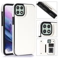 thumbnail image 1 of Feishell for Samsung Galaxy A42 5G Wallet Case with Card Holder,Double Magnetic Clasp Back Flip Kickstand Durable PU Leather Shockproof Card Slots Protective Phone Case for Women Men, White, 1 of 8