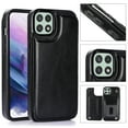 thumbnail image 1 of Feishell for Samsung Galaxy A42 5G Wallet Case with Card Holder,Double Magnetic Clasp Back Flip Kickstand Durable PU Leather Shockproof Card Slots Protective Phone Case for Women Men, Black, 1 of 8