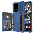 thumbnail image 1 of Feishell for Samsung Galaxy S20 Plus Wallet Case, [ S20 Plus/ + ] with ID&Credit Card Holder Slots Pockets Wallet Back Cover Stand Flip Folio Leather Magnetic Absorption Cover, Darkblue, 1 of 7