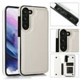 thumbnail image 1 of Feishell for Samsung Galaxy S21 Plus Wallet Case with Card Holder,Double Magnetic Clasp Back Flip Kickstand Durable PU Leather Shockproof Card Slots Protective Phone Case for Women Men, Black, 1 of 9
