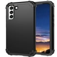 thumbnail image 1 of Feishell for Samsung Galaxy S23 Plus Case, 3 in 1 Heavy Duty Protection Hybrid Hard PC Soft Silicone Rugged Bumper Anti Slip Full-Body Protective Cases for Samsung Galaxy S23 Plus, Black, 1 of 6