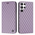 thumbnail image 1 of Feishell for Samsung Galaxy S23 Ultra Wallet Case with RFID Blocking Protection Card Slots,Shockproof Luxury PU Leather Magnetic Closure Flip Kickstand Anti-Scratch Full Protection Phone Case,Purple, 1 of 11