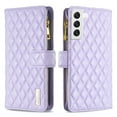 thumbnail image 1 of Feishell for Samsung Galaxy S23 Zipper Wallet Phone Case,for Women Men,Luxury PU Leather Cover with 9 Credit Card Slots Magnetic Clasp Flip Holder Protective Case with Wrist Strap,Purple, 1 of 10