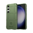 thumbnail image 1 of Feishell for Samsung Galaxy S25 Case, Heavy Duty Drop Protection Non-slip Texture Armor Anti-Fingerprint Shockproof Anti-Scratch Silicone Slim Cute Phone Case for Samsung Galaxy S25,Green, 1 of 7
