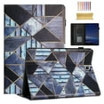 thumbnail image 1 of Feishell for Samsung Galaxy Tab A 8.0-inch SM-T350/P350 Smart Case,Auto Wake/Sleep Slim Colorful Pattern PU Leather Flip Folio Stand Card Slots Wallet Case Cover with Pencil Holder,Diamond Pattern, 1 of 12